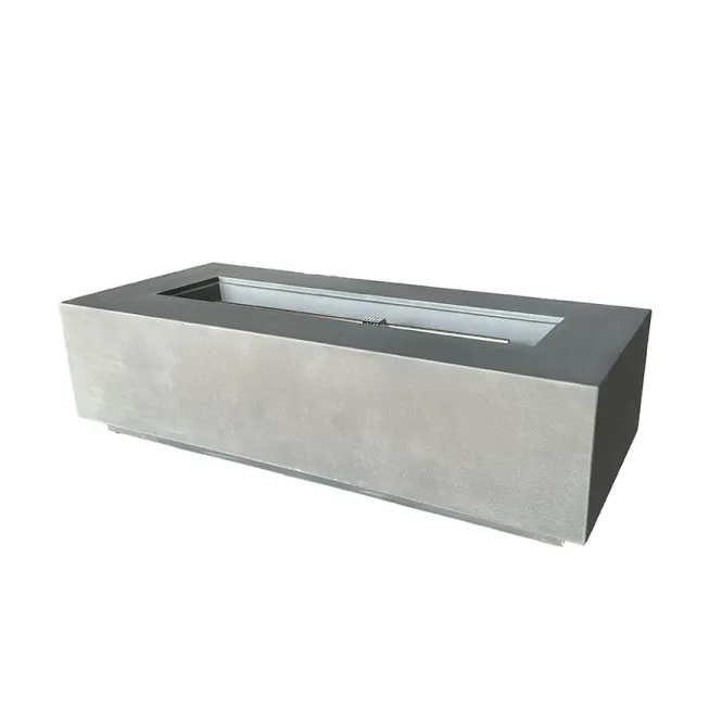 Hovedbilde Arctic A-600 gassdrevet peisbord, CONCRETE GREY