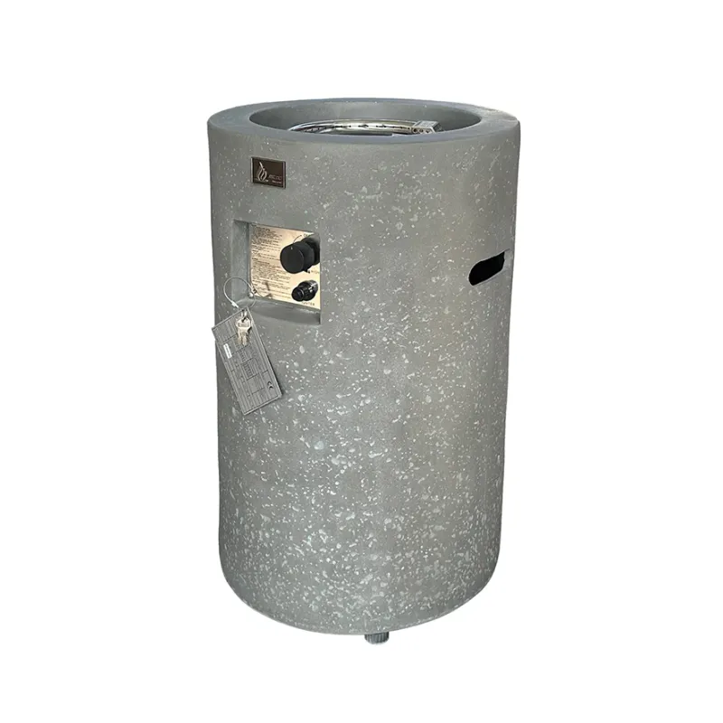 Arctic A-351 gassdrevet peisbord, CONCRETE GREY