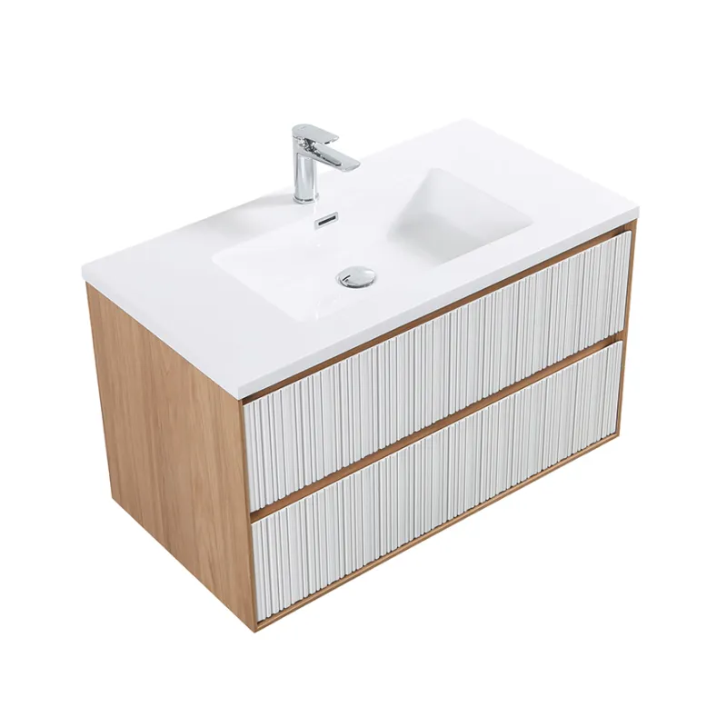 Badnor Marikken 90cm mbl.pk. (2221) Linnie speilskap