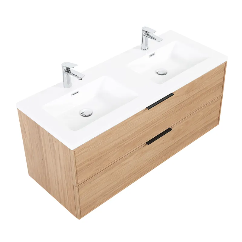 Badnor Melissa 120cm servantskap m/dobbel HVIT servant