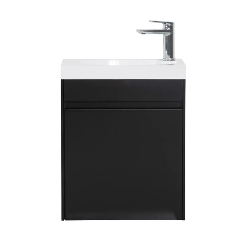 Badnor Milla MATT SORT servantskap - 46 cm
