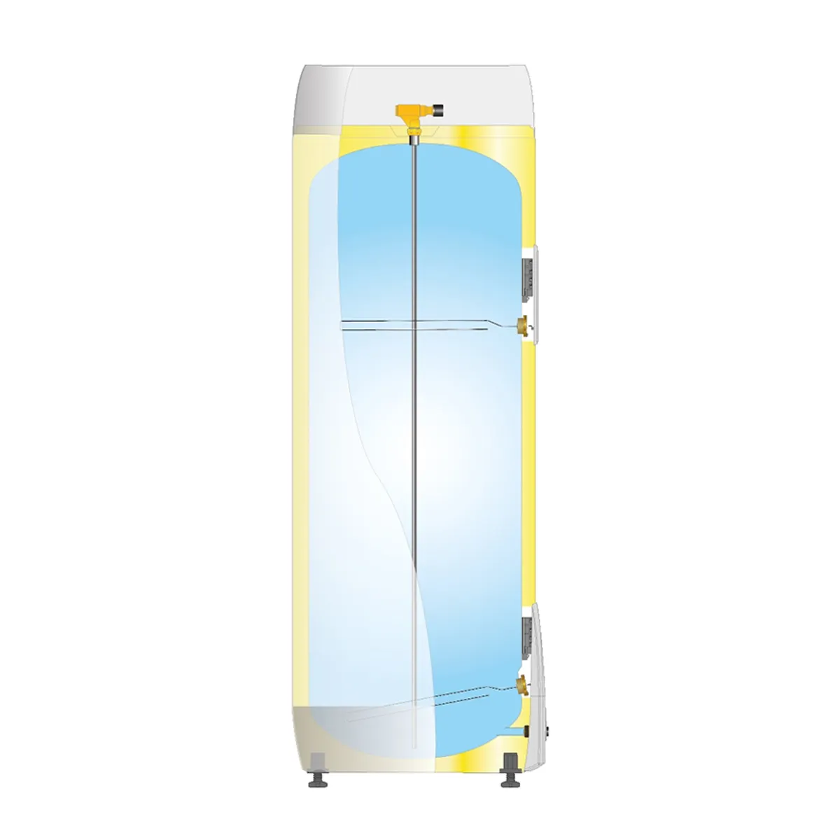 Oso Saga 2.0 Xpress 300ltr. varmtvannsbereder (2,8+2,8kW)