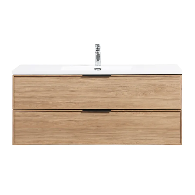 Badnor Melissa 120cm mbl.pk m/enkel servant (97430) Lucy speil m/lys