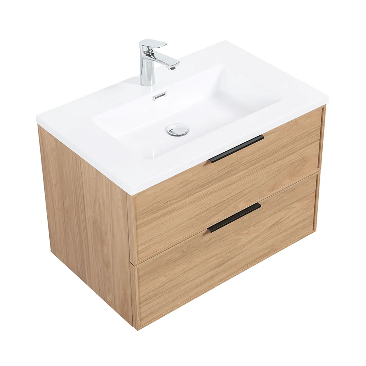 Badnor Melissa 75cm mbl.pk (97210) Leon speilskap m/lys