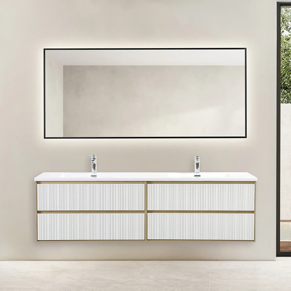 Badnor Marikken 180cm mbl.pk. (2531) Saga speil