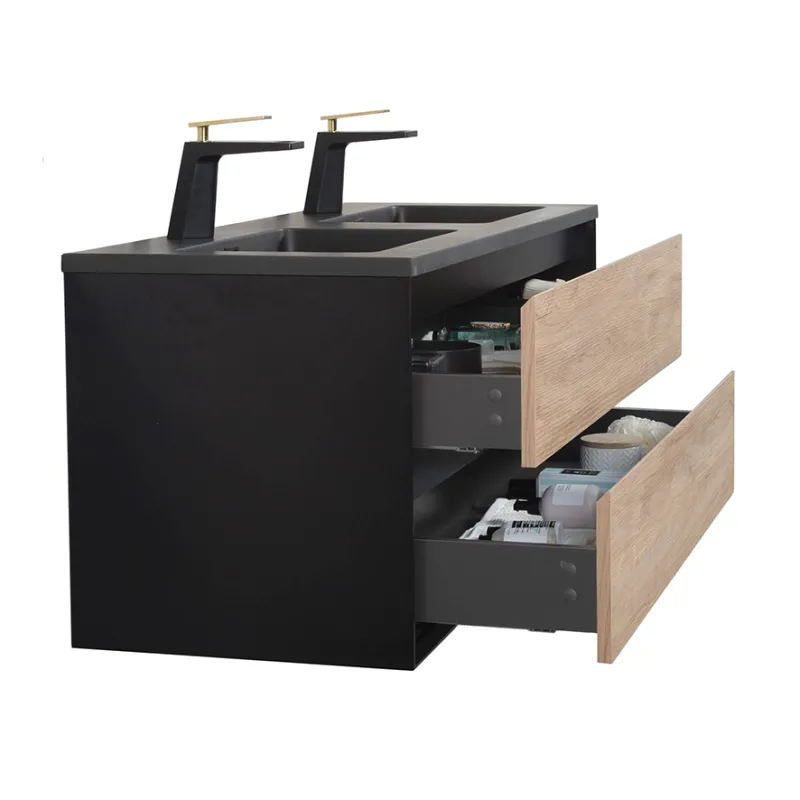 Badnor Martine 120+40cm dobbel servant (6416) Lucy speil