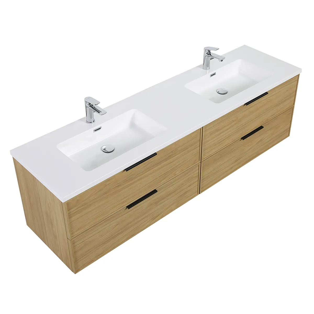 Badnor Melissa 180cm mbl.pk (97740) Sienna speil m/lys