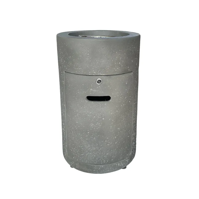 Arctic A-351 gassdrevet peisbord, CONCRETE GREY
