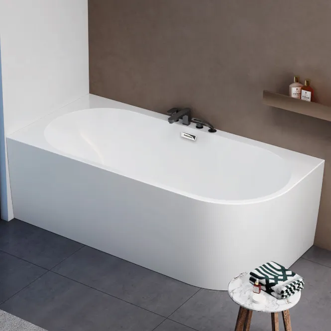 Hovedbilde B-VARE: Badnor Orient Lorenza (venstre) designbadekar 170cm