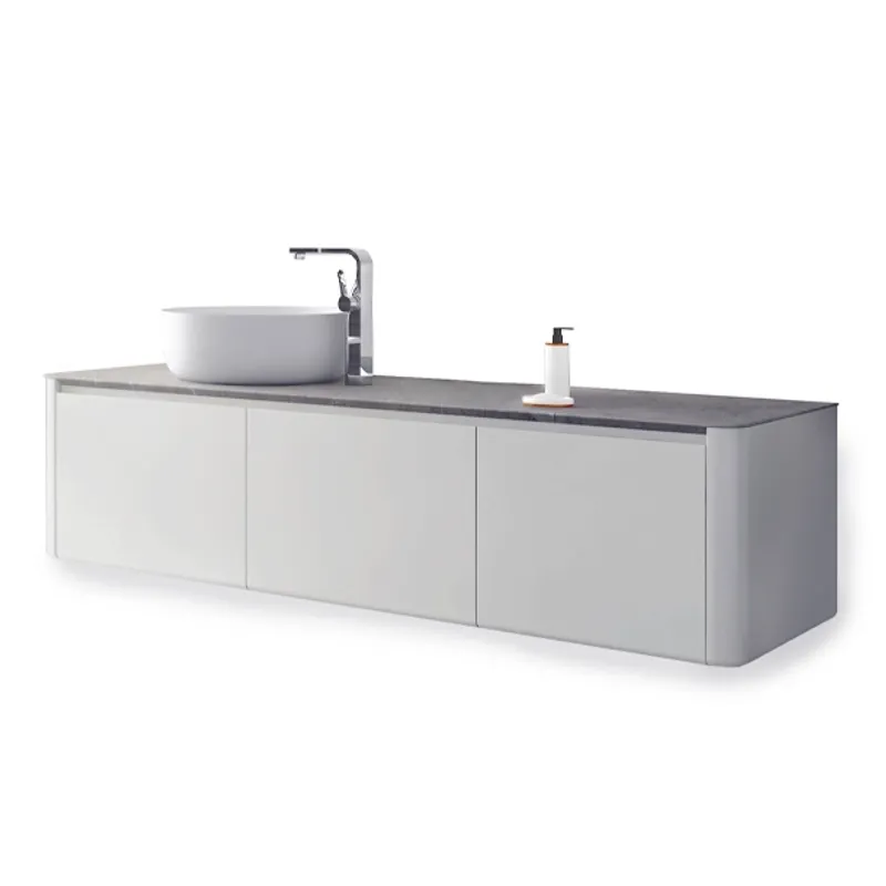 Badnor Mathilde 160cm servantskap m/silkestein topplate (VENSTRE