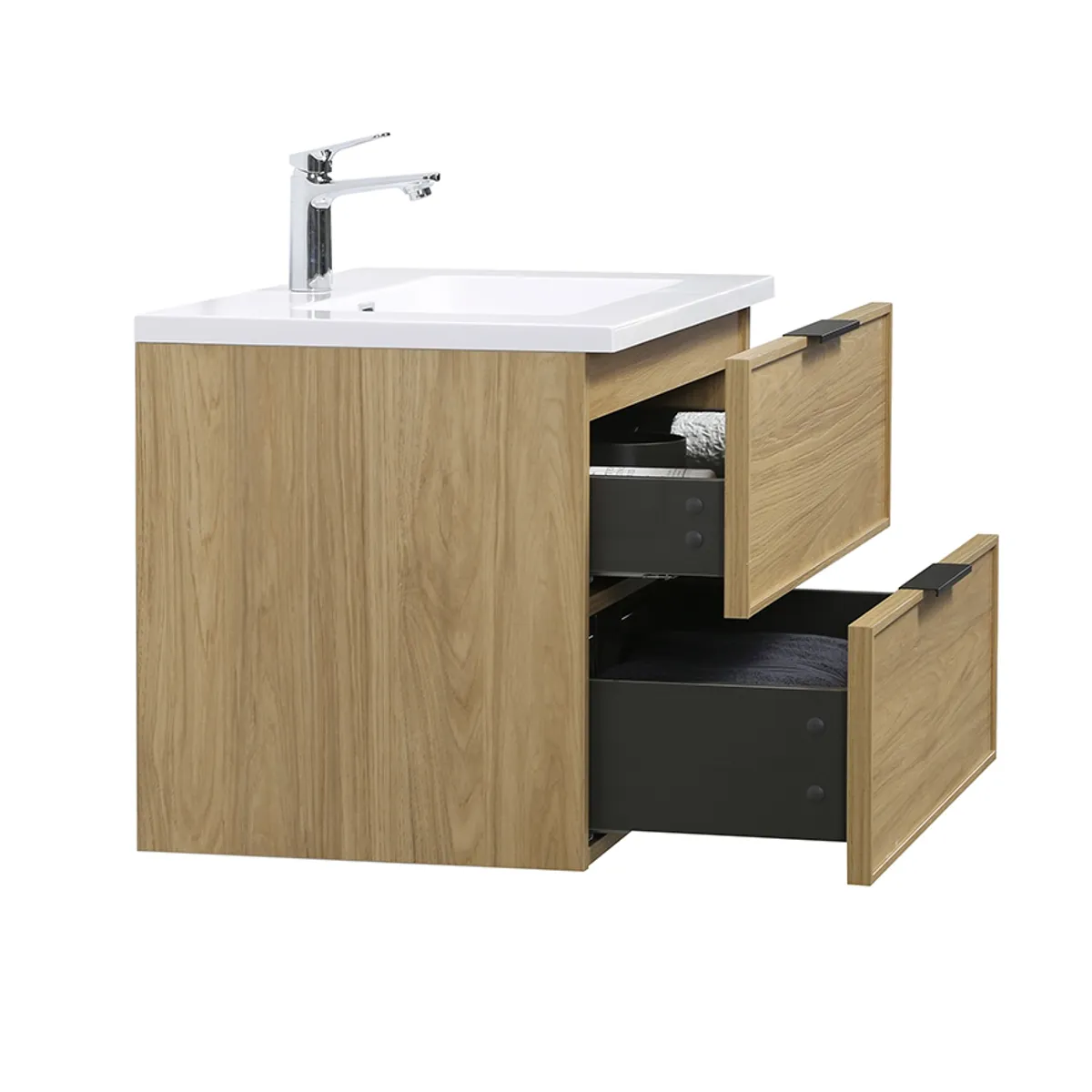 Badnor Melissa 75cm servantskap m/HVIT servant