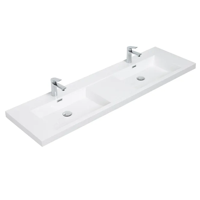 Hovedbilde Badnor Melin/Malin 160cm hvit servant
