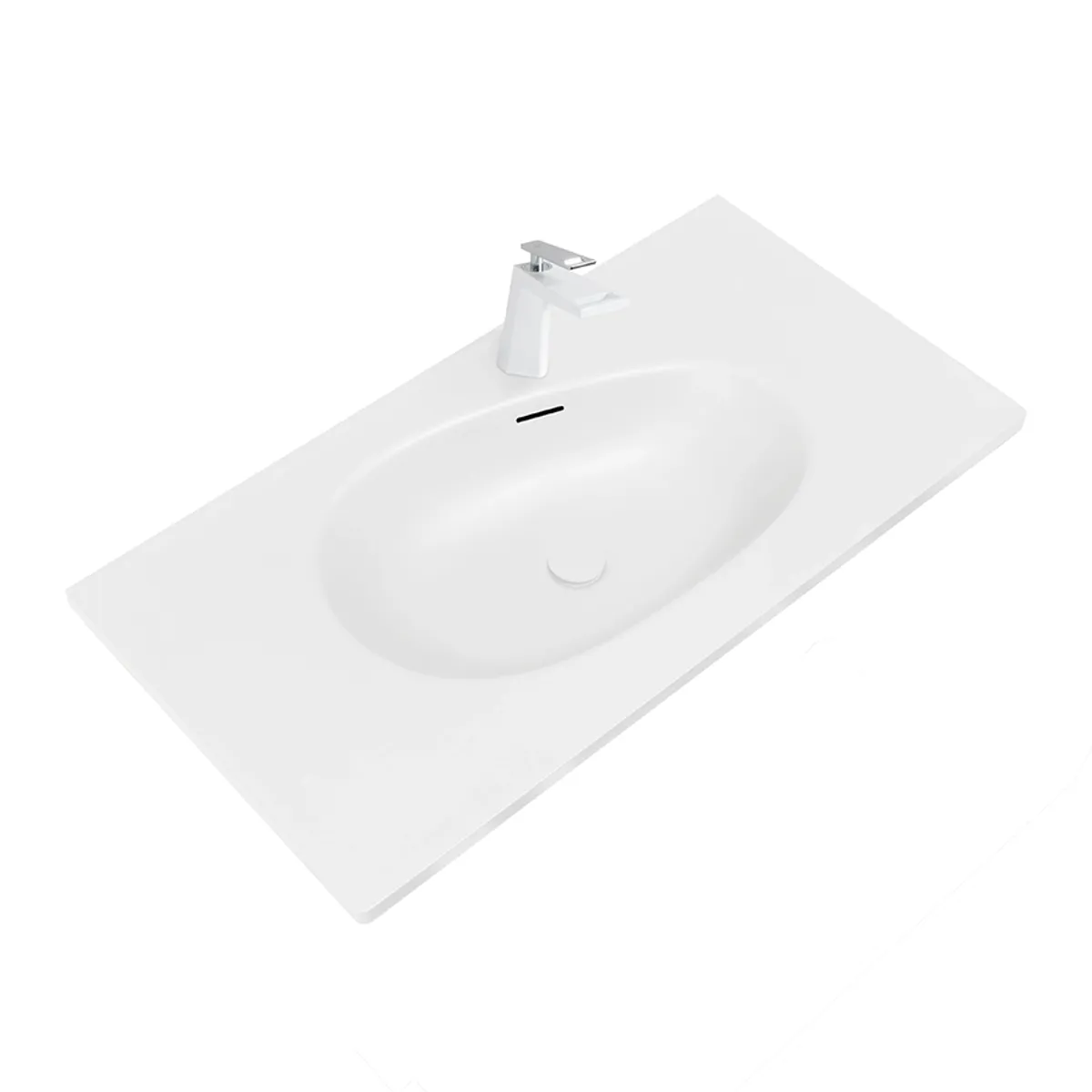 Badnor Maiken 100cm mbl.pk (9506) Sissel speil m/ dimbart lys