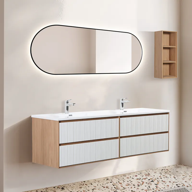 Badnor Marikken 180+35cm mbl.pk. (2542) Sienna speil