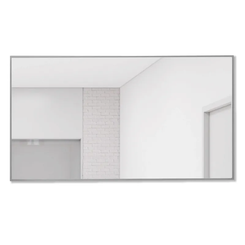 Badnor Siri speil m/ alu. ramme 144x80cm