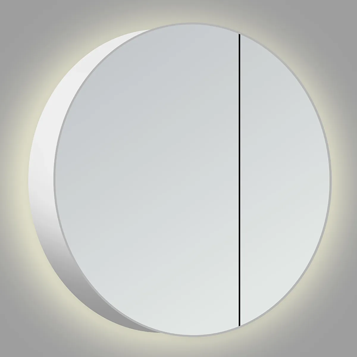 Badnor Mikala 90+40cm mbl.pk (8311) Leon rundt speilskap