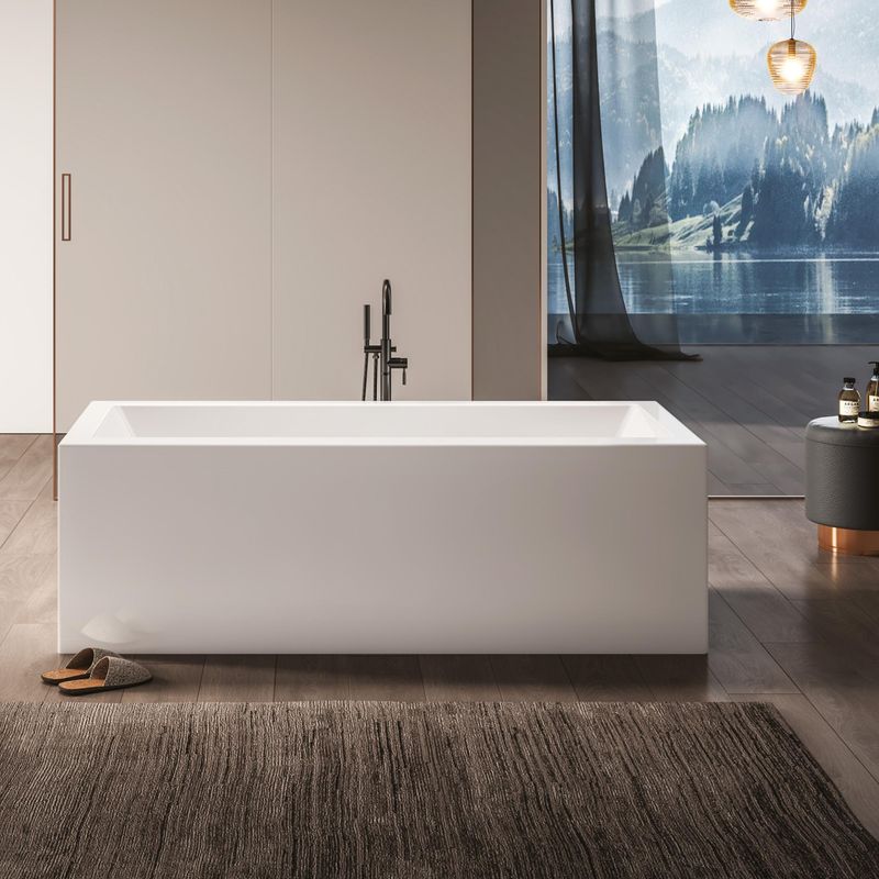 Badnor Orient Madre L frittstående designbadekar - 178.5cm