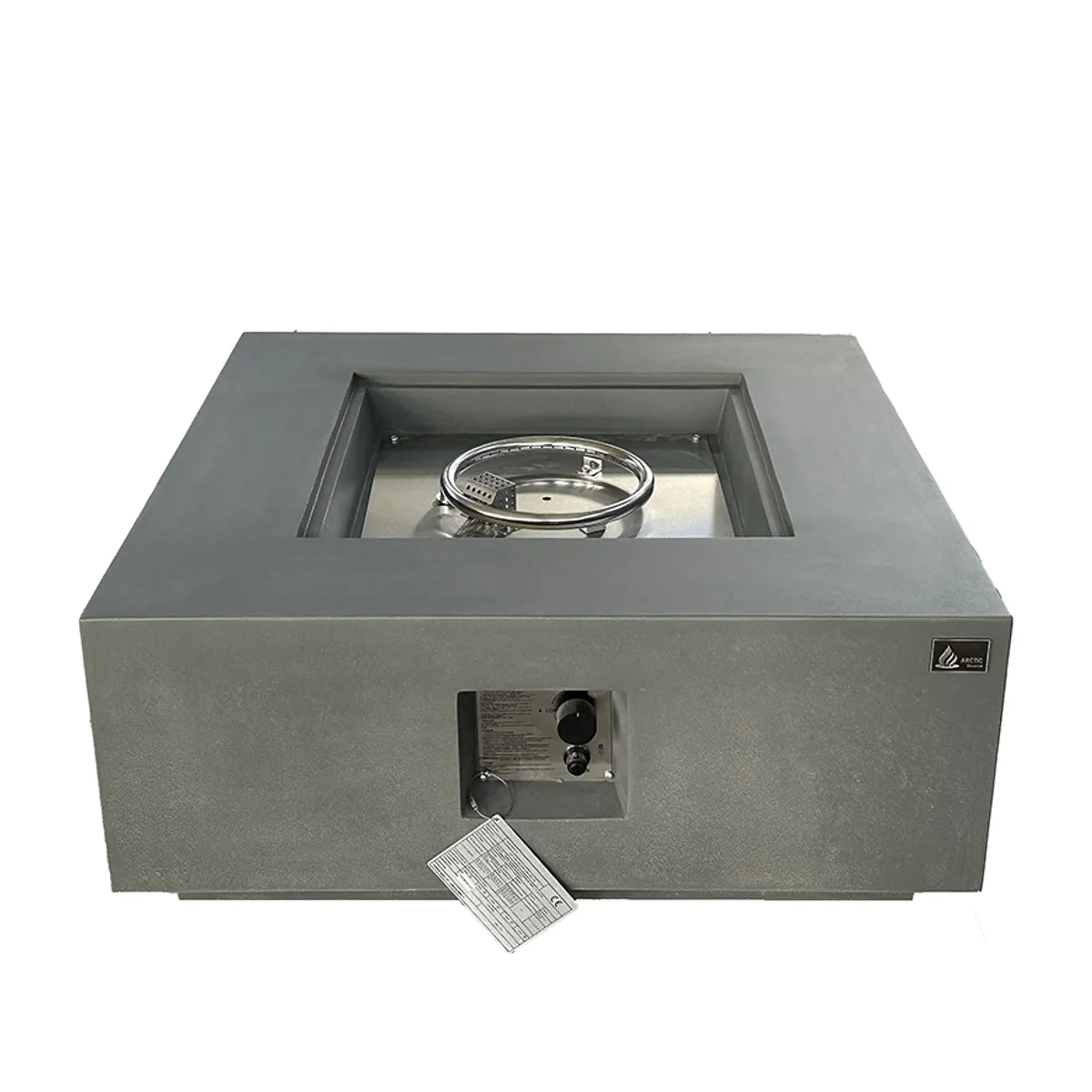 Arctic A-401 gassdrevet peisbord, CONCRETE GREY