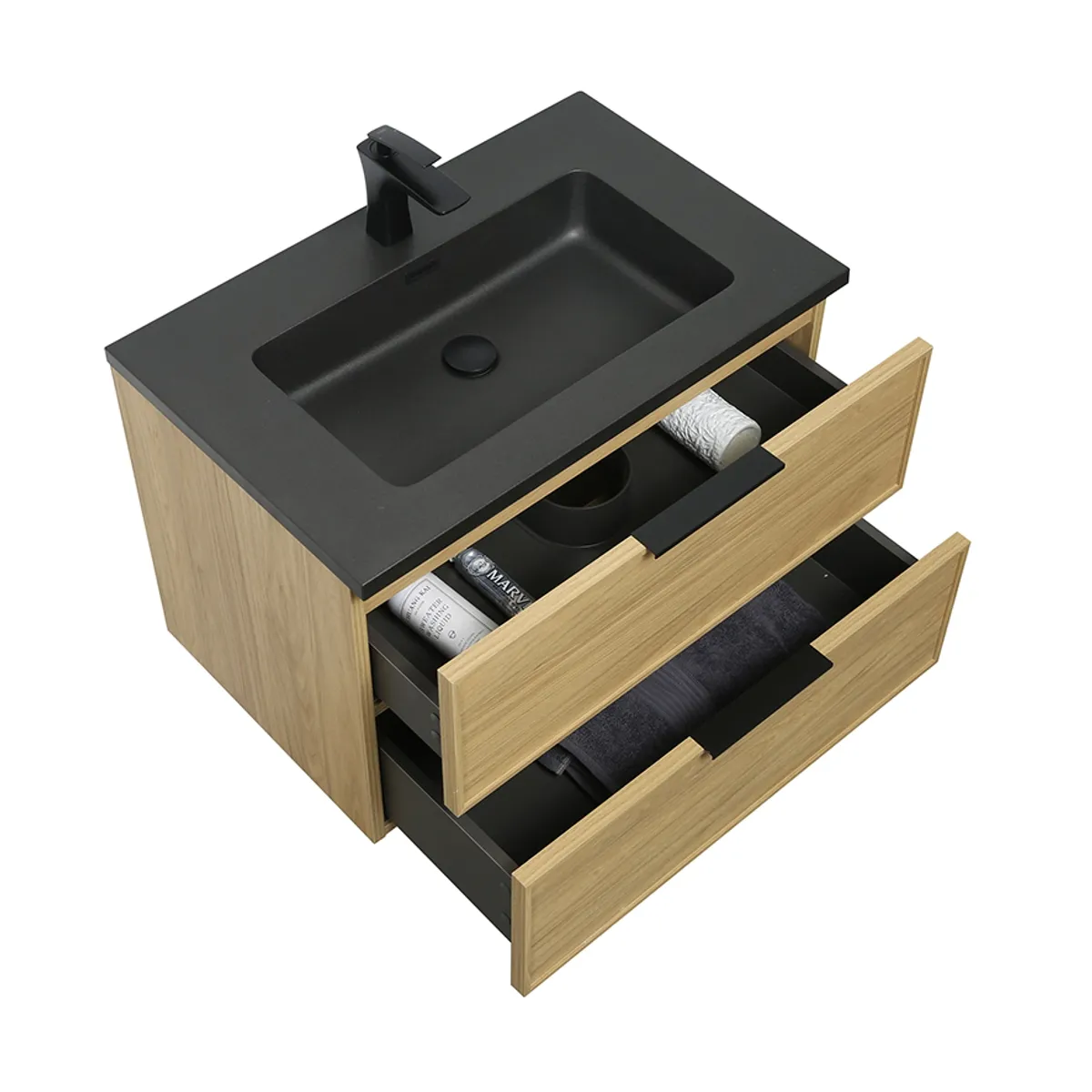 Badnor Melissa 75+40cm mbl.pk (98221) Live speilskap m/lys