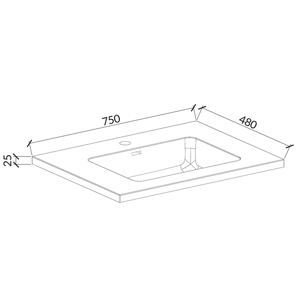 Badnor Melissa 75+40cm mbl.pk (98251) Lissie speil m/lys