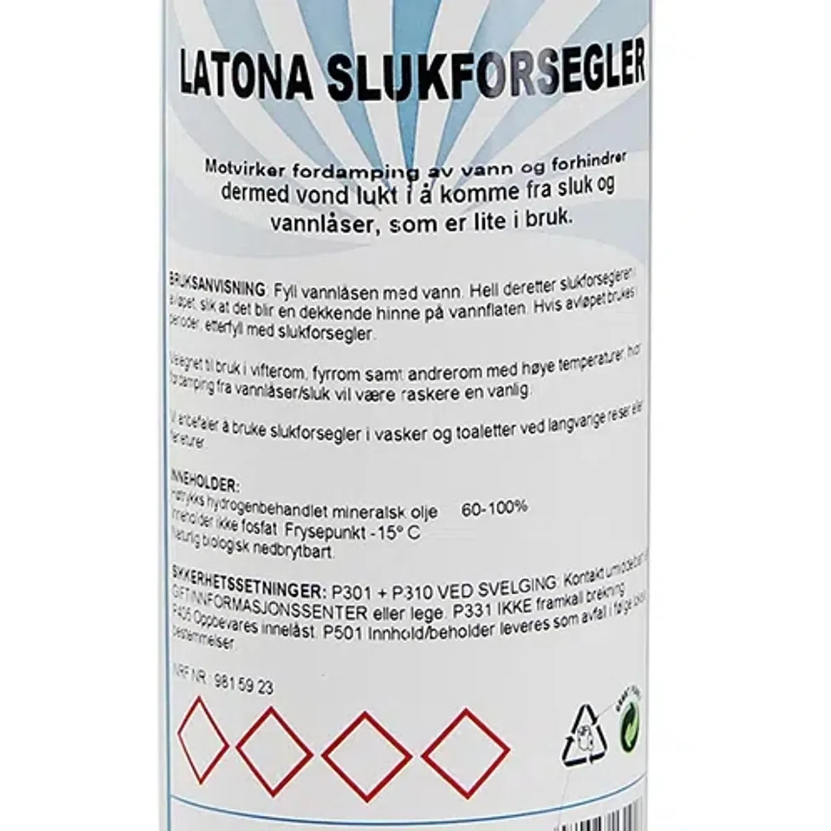 Latona slukforsegler 1000ml