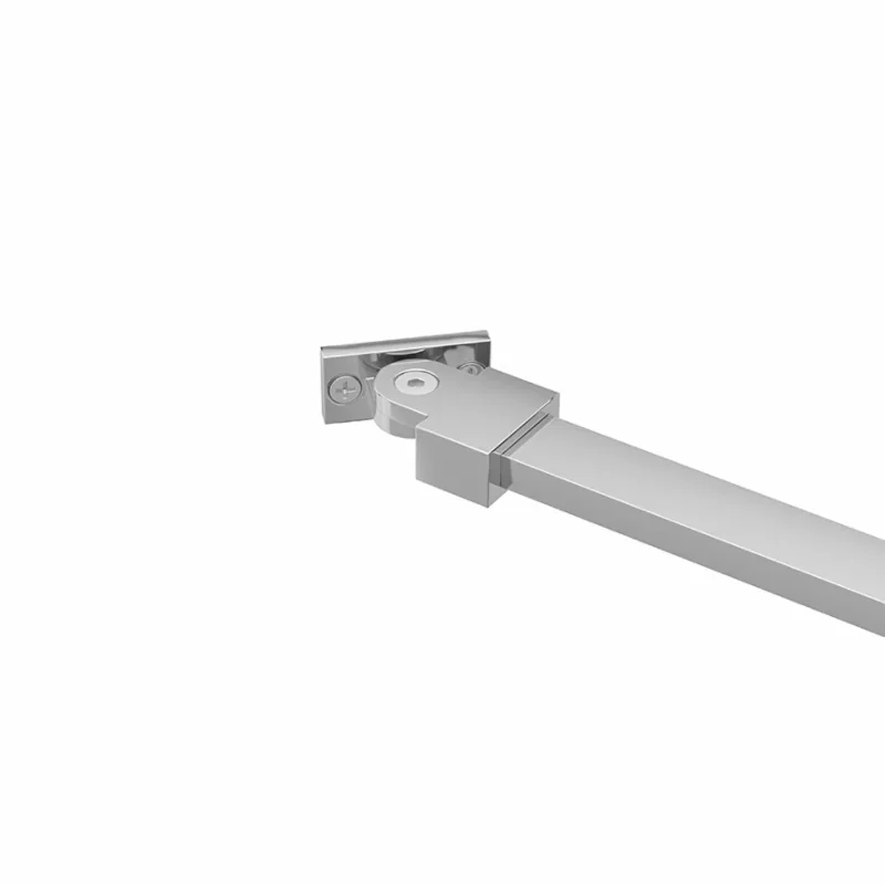 Badnor Shildon dusjvegg/walk-in hjørne - KROM - TINTED HARMONY glassfelt - 110cm