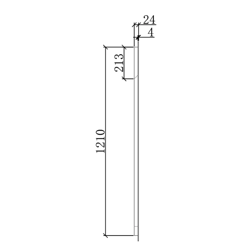 Badnor Melin 160cm+40cm møbelpakke (5511) Sissel speil