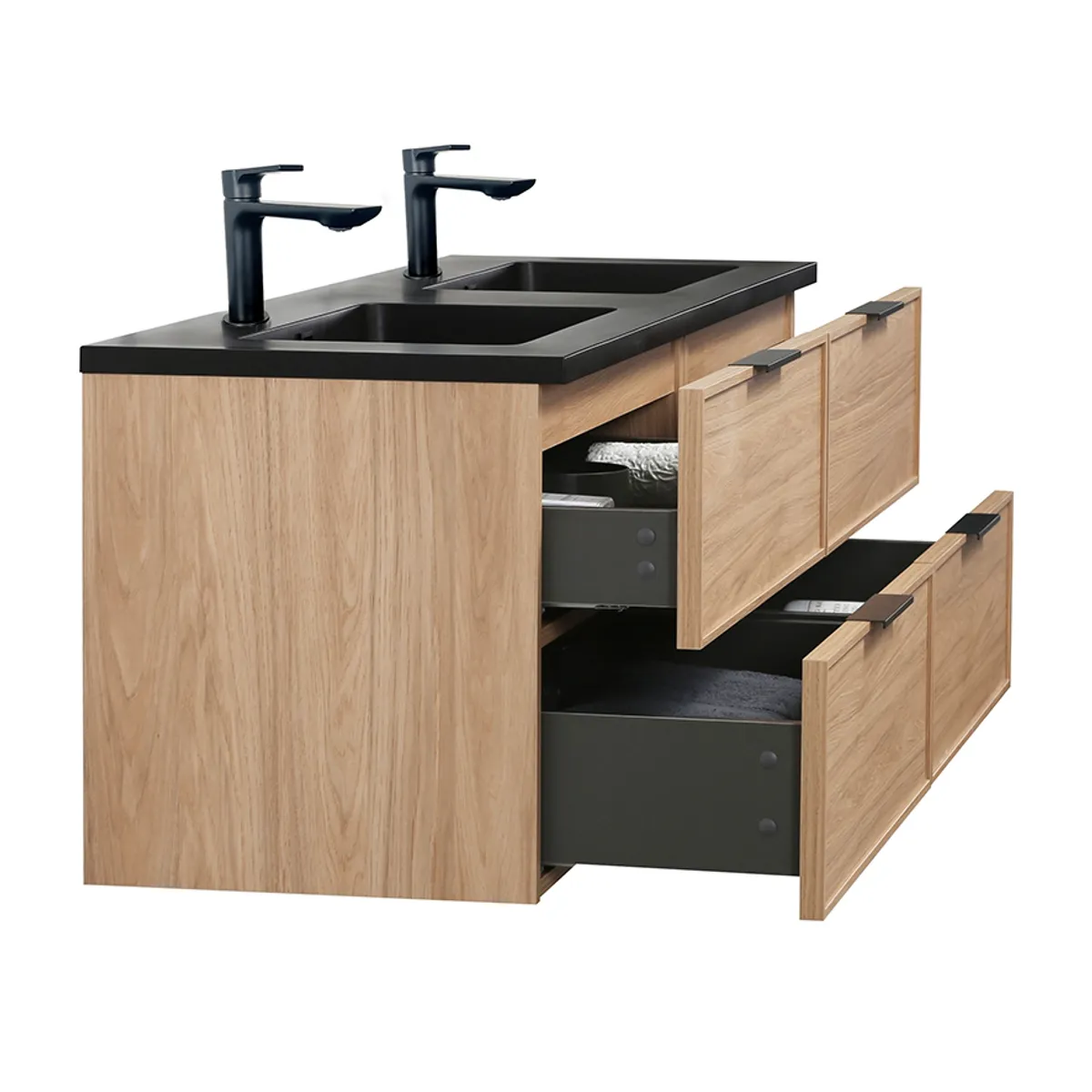Badnor Melissa 150+40cm mbl.pk (98631) Sienna speil m/lys