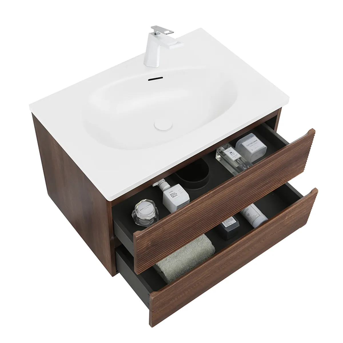 Badnor Maiken 80cm servantskap m/HVIT servant