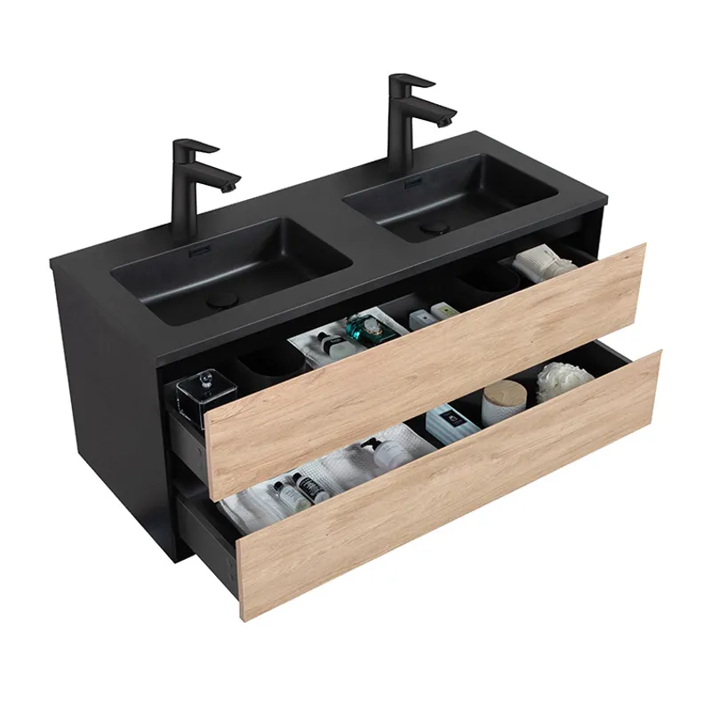 Badnor Martine 120cm dobbel servant (6403) Linnie speilskap