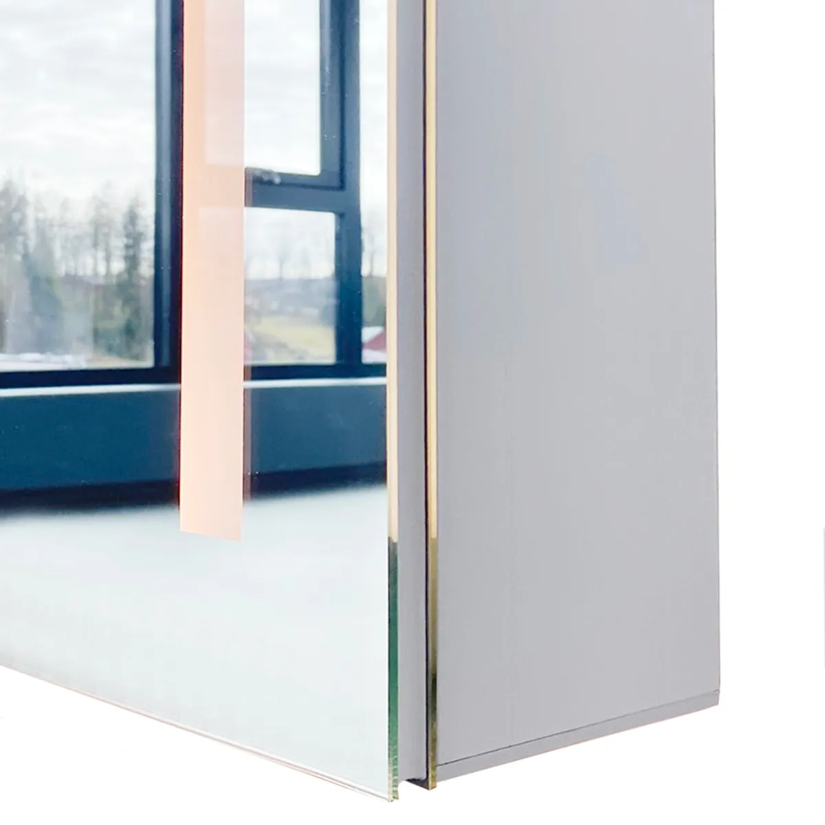 Badnor Melissa 150cm mbl.pk (97620) Lilly speilskap m/lys