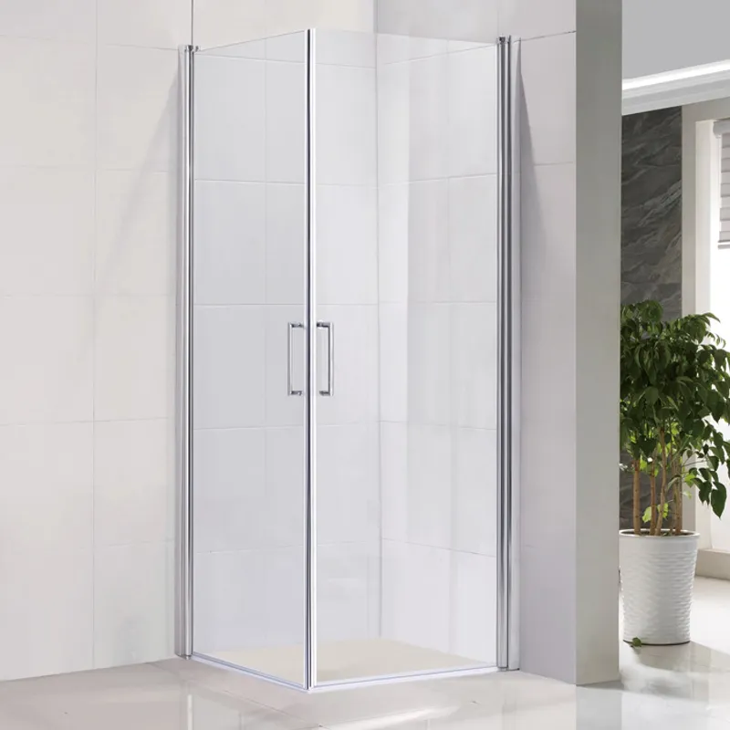 Imber dusjhjørne rett 80x100cm, krom