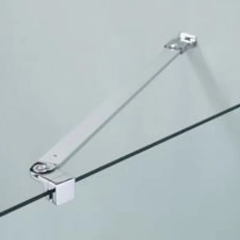 Pyxis fastfelt Walk-in hjørne 120cm - krom