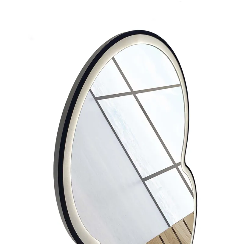 Badnor Melissa 180cm mbl.pk (98740) Leonora speil m/lys