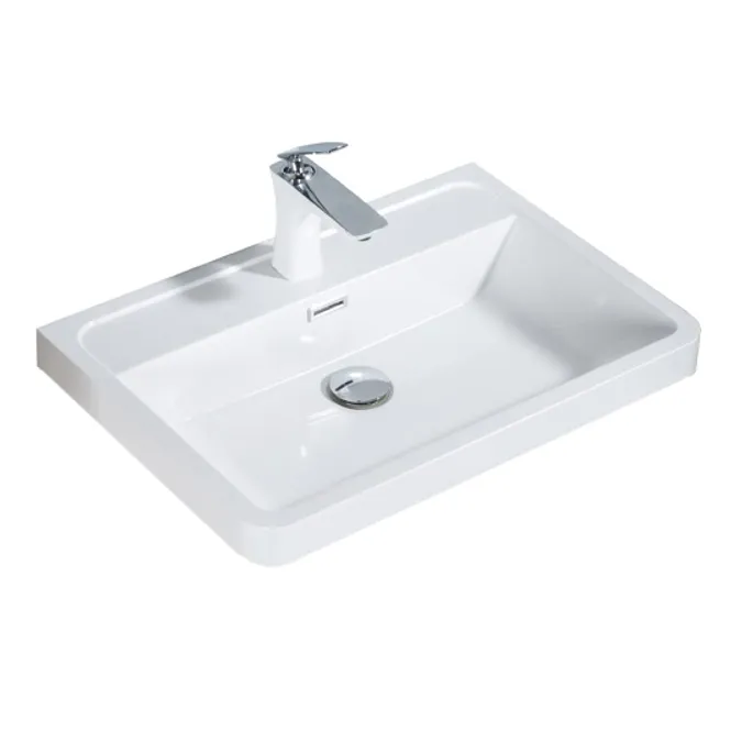 Hovedbilde Badnor Mette/Mie 60cm hvit servant