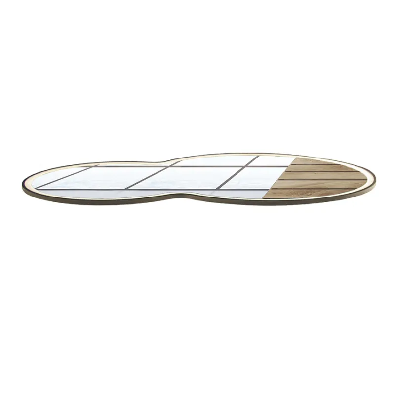 Badnor Melissa 180cm mbl.pk (98740) Leonora speil m/lys